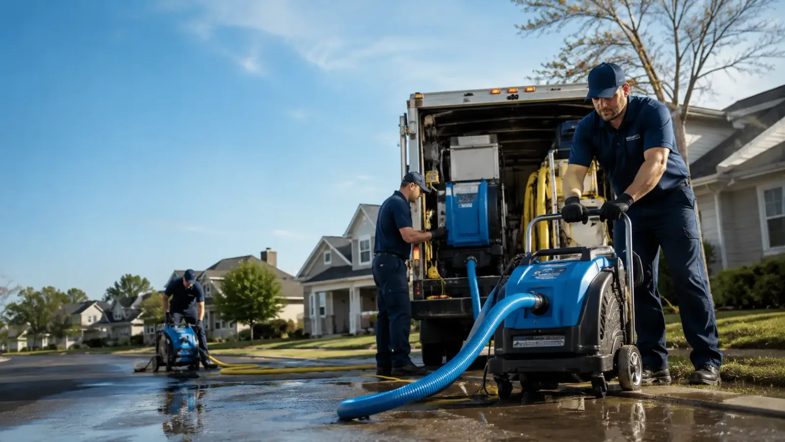 Flood Damage Cleanup in West Olive, MI